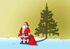 Cartoon: santastrom (small) by Lubomir Kotrha tagged christmas,santa,claus
