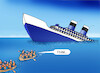 Cartoon: titanic23 (small) by Lubomir Kotrha tagged titanic