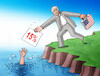 Cartoon: trump15a (small) by Lubomir Kotrha tagged usa,eu,tariffs,ursula,donald