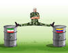 Cartoon: trumprop2 (small) by Lubomir Kotrha tagged donald,trump,iran,war,oil