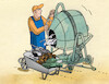 Cartoon: zbrojmiesac (small) by Lubomir Kotrha tagged eu,money,for,armaments