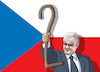 Cartoon: zemantwo (small) by Lubomir Kotrha tagged czech,presidential,election,zeman,europe,prague