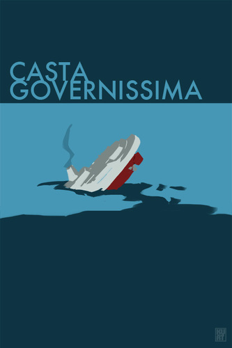 Cartoon: Casta Governissima (medium) by kurtsatiriko tagged casta,italia,politici
