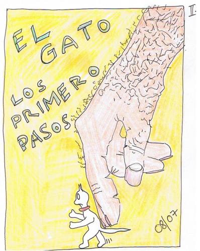 Cartoon: walk   do not run (medium) by skätsch-up tagged katze,cat,el,gato