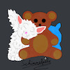 Cartoon: Cuddle Symbol (small) by Schimmelpelz-pilz tagged cuddle,cuddling,love,friendship,symbol,teddy,bear,plushy,stuffed,animal,cat,kitty,kitten,feline,cushion,pillow,kissen,katze,knuddeln,kuscheln,liebe,freundschaft