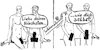 Cartoon: Liebe deinen Nächsten... (small) by Schimmelpelz-pilz tagged bibel,christentum,neues,testament,liebe,deinen,nächsten,christ