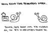 Cartoon: Feierabend. (small) by puvo tagged schnecke,feierabend,abendbrot,nudeln