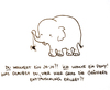 Cartoon: Jojo. (small) by puvo tagged jojo,elefant,elephant,spider,spinne,geburtstag,enttäuschung,birthday,disappointmend,pony,play,spielen,spiel