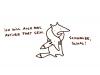 Cartoon: Schnauze Schal. (small) by puvo tagged fuchs,fox,schal,scarf,upper,class,active,part,aktiv