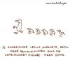 Cartoon: Unheimlich. (small) by puvo tagged ente,duck,küken,biddy,unheimlich,weird,eigelb,yolk