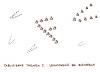Cartoon: Zugfögel. (small) by puvo tagged vogel,zugvogel,legasthenie,migrant,bird,visitor,dyslexia