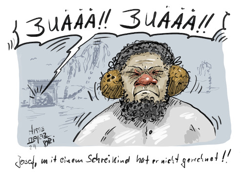 Cartoon: Schreikind... (medium) by Jori Niggemeyer tagged weihnachten,jesus,schreikind,maria,josef,kokosnuss,bethlehem,froheweihnachten,familie,menschen,satire,humor,jori,joricartoon,joriniggemeyer,niggemeyer,joachimrniggemeyer,karikatur,cartoonart,illustration,illustrator,witzigebilder,lachen,witzig,cartoondrawing,cartoon,leipzig,weihnachten,jesus,schreikind,maria,josef,kokosnuss,bethlehem,froheweihnachten,familie,menschen,satire,humor,jori,joricartoon,joriniggemeyer,niggemeyer,joachimrniggemeyer,karikatur,cartoonart,illustration,illustrator,witzigebilder,lachen,witzig,cartoondrawing,cartoon,leipzig