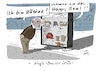 Cartoon: Single Senior (small) by Jori Niggemeyer tagged heuteisttagdes,notruf,notrufsäule,fastfood,einsamkeit,allein,senior,alleinsein,single,witwer