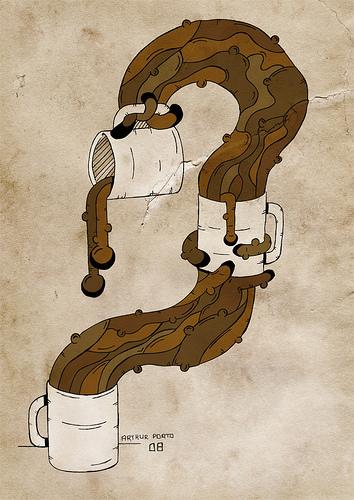 Cartoon: Choc Milk (medium) by arthurporto tagged coffe,mug,chocolate