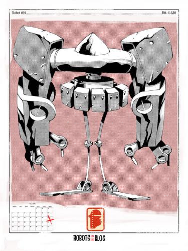 Cartoon: Robots en mi blog 18 (medium) by coleganelson tagged robot