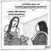 Cartoon: Im Blumenladen (small) by BAES tagged blumenladen,blumen,verkäuferin,verhütung,schädlinge