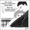Cartoon: Liebe machen (small) by BAES tagged paar pärchen mann frau beziehung liebe sex partnerschaft romantik trost welzschmerz