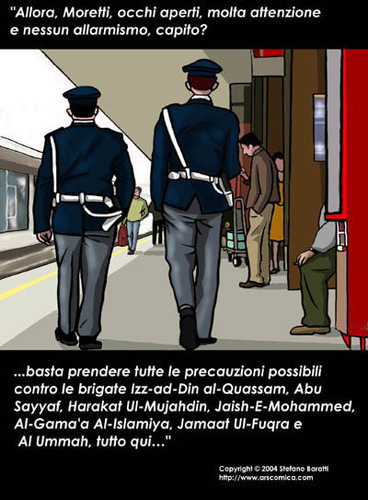Cartoon: Terrorismo (medium) by perugino tagged terrorism