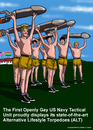 Cartoon: In the Navy (small) by perugino tagged gay,lifestyle,alternative