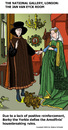 Cartoon: Jan van Eyck revisited (small) by perugino tagged artists,renaissance,paintings