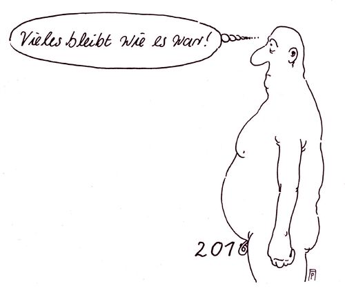 Cartoon: 2016 (medium) by Andreas Prüstel tagged neues,jahr,zweitausendsechszehn,cartoon,karikatur,andreas,pruestel,neues,jahr,zweitausendsechszehn,cartoon,karikatur,andreas,pruestel