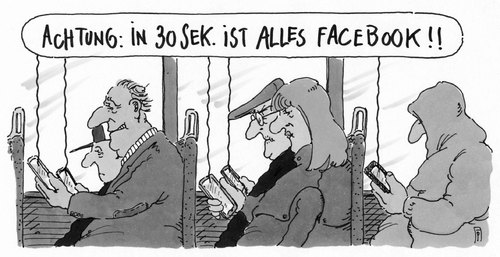 Cartoon: facebook (medium) by Andreas Prüstel tagged facebook,marktmacht,smartphone,cartoon,karikatur,andreas,pruestel,facebook,marktmacht,smartphone,cartoon,karikatur,andreas,pruestel