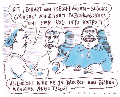Cartoon: glückskeks (medium) by Andreas Prüstel tagged glücksratgeber,eckartvonhirschhausen,arbeitslosigkeit,glücksratgeber,arbeitslosigkeit,arbeit,job