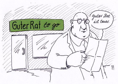 Cartoon: guter rat (medium) by Andreas Prüstel tagged guter,rat,geschäftsidee,to,go,cartoon,karikatur,andreas,pruestel,guter,rat,geschäftsidee,to,go,cartoon,karikatur,andreas,pruestel
