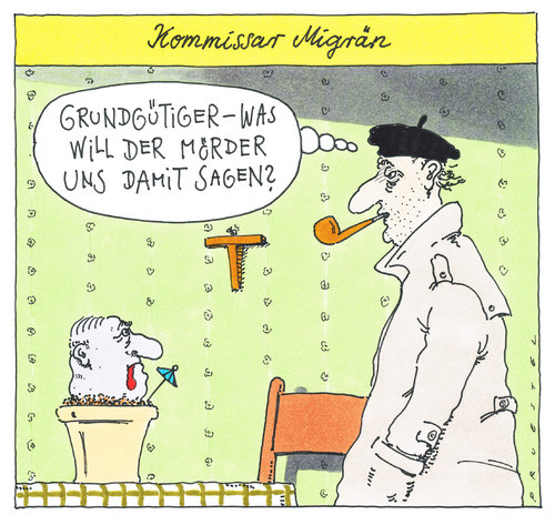 Cartoon: kommissar 1 (medium) by Andreas Prüstel tagged kriminalist,kommisar,mord,verbrechen,kriminalist,kommissar,mord,verbrechen,kriminalität,polizei,kripo,opfer,gewalt