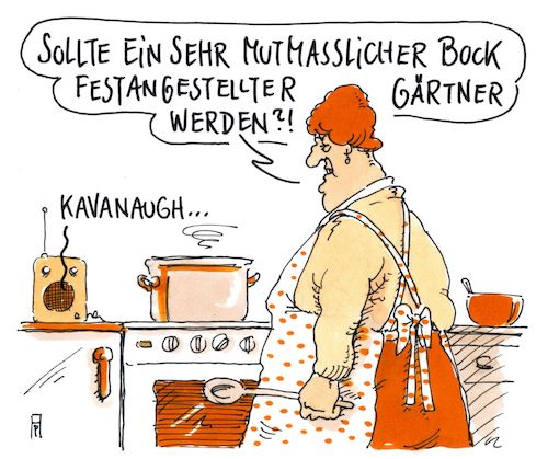 Cartoon: oberster richter (medium) by Andreas Prüstel tagged brett,kavanaugh,bestätigung,supreme,court,oberster,richter,vergewaltigungsvorwürfe,cartoon,karikatur,andreas,pruestel,brett,kavanaugh,bestätigung,supreme,court,oberster,richter,vergewaltigungsvorwürfe,cartoon,karikatur,andreas,pruestel