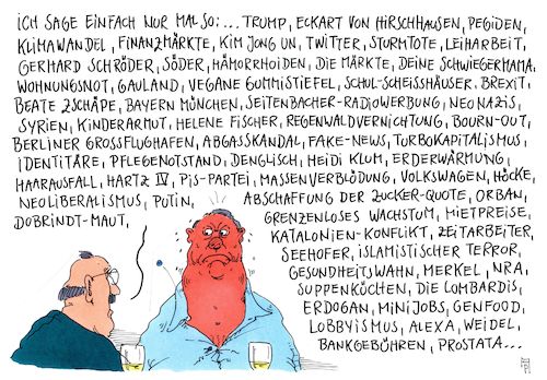 Cartoon: zustand oktober 2017 (medium) by Andreas Prüstel tagged oktober,zwanzigsiebzehn,cartoon,karikatur,andreas,pruestel,oktober,zwanzigsiebzehn,cartoon,karikatur,andreas,pruestel