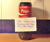 Cartoon: absaufend (small) by Andreas Prüstel tagged coke,coca,cola,werbung,papa,schwachsinn,dünnschiss,foto,cartoon,andreas,pruestel