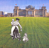 Cartoon: BERLIN BERLIN (small) by Andreas Prüstel tagged berlin,kinderarmut,zille,regierungsviertel,reichstagsgebäude,bundestag