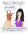 Cartoon: bildungsmisere (small) by Andreas Prüstel tagged jamesjoyce,literatur,bildung,intellektualität