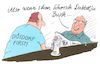 Cartoon: dabbelju (small) by Andreas Prüstel tagged usa,trump,medien,demokratie,george,bush,cartoon,karikatur,andreas,pruestel