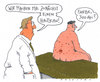 Cartoon: dermatologisch (small) by Andreas Prüstel tagged hautarzt,hautscan,hautveränderungen