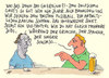 Cartoon: deutsch gut (small) by Andreas Prüstel tagged wirtschaftslage,arbeitslosenzahlen,minijobs,mehrfachjobs,geringverdiener,hochwasser,fußball,cartoon,karikatur,andreas,pruestel