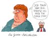 Cartoon: fetischistin (small) by Andreas Prüstel tagged sondierungen,cdu,csu,spd,groko,merkel,schulz,fetischismus,cartoon,karikatur,andreas,pruestel
