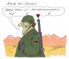 Cartoon: friedensmission (small) by Andreas Prüstel tagged bundeswehr,afghanistan,drogen