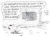 Cartoon: friedensstifterin (small) by Andreas Prüstel tagged syrien,krieg,eskalation,großmächte,diplomatie,huhn,cartoon,karikatur,andreas,pruestel