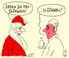 Cartoon: glühweintest (small) by Andreas Prüstel tagged weihnachten,weihnachtsmarkt,weihnachtsmann,glühwein,alkohol,suff,cartoon,karikatur,andreas,pruestel