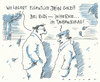Cartoon: goldreserve (small) by Andreas Prüstel tagged deutschland,goldreserven,auslagerung,herne,taubenschlag,ruhrpott,rudi