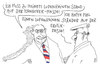 Cartoon: hannovermesse (small) by Andreas Prüstel tagged hannover,hannovermesse,rußland,putin,lupenrein,stand,ständer,erotikmesse