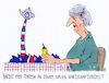 Cartoon: harter brexit (small) by Andreas Prüstel tagged brexit,theresa,may,harter,eu,binnenmarkt,zollunion,ausstieg,neues,wirtschaftsmodell,cartoon,karikatur,andreas,pruestel