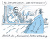 Cartoon: im kassandra (small) by Andreas Prüstel tagged griechenland,schuldenschnit,schulden,restaurant,zeche,kassandra,berlin,lichtenberg