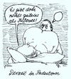 Cartoon: in paderborn (small) by Andreas Prüstel tagged fußball,sex,bundesliga,aufstieg,sc,paderborn,oralverkehr,geilheit,cartoon,karikatur,andreas,pruestel