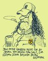 Cartoon: jens-peter (small) by Andreas Prüstel tagged blind,blindheit,armut,zeit,cartoon,karikatur,andreas,pruestel
