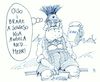 Cartoon: koa angela (small) by Andreas Prüstel tagged csu,bayern,cdu,union,regierungsbildung,angela,merkel,cartoon,karikatur,andreas,pruestel