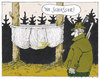 Cartoon: mit eingriff (small) by Andreas Prüstel tagged schiesser,feinripp,unterwäsche,unterhose,wald,jäger