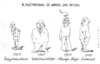 Cartoon: M.M. (small) by Andreas Prüstel tagged gläsernerbürger,wohlstandsbürger,kriegsheimkehrer,mündigerbürger,entwicklung